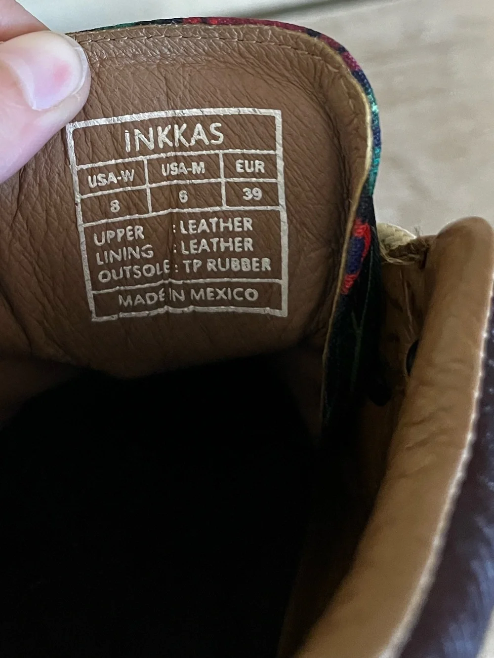 Inkkas Sokoke Camping Boots Women’s Size 8 Colorful - Picture 9 of 10
